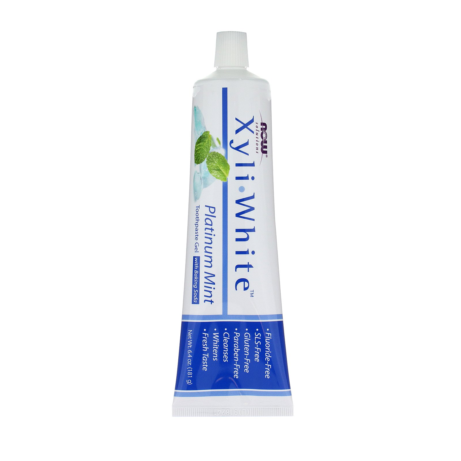 Comprar Now Foods, Solutions, XyliWhite, Creme Dental em Gel, Hortelã de Platina, 181 g (6,4 oz)