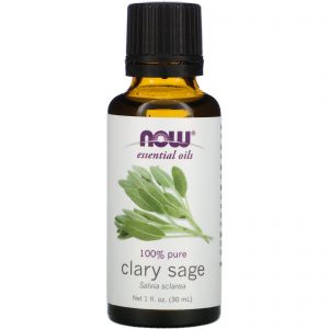 Comprar Now Foods, Óleos Essenciais, Óleo de Sálvia-esclareia, 30 ml (1 fl oz)