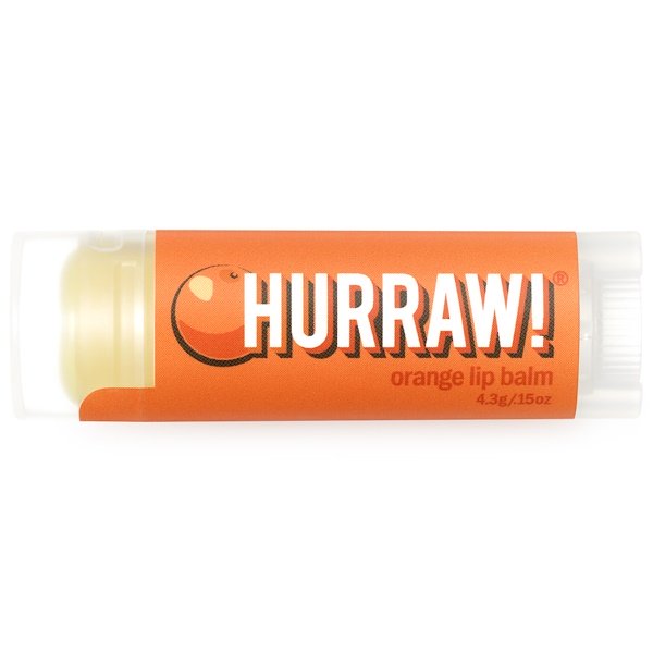 Comprar Hurraw! Balm, Bálsamo labial, laranja, 0,15 oz. (4,3 g)