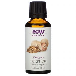 Comprar Now Foods, Essential Oils, Noz-moscada, 1 fl oz (30 ml)