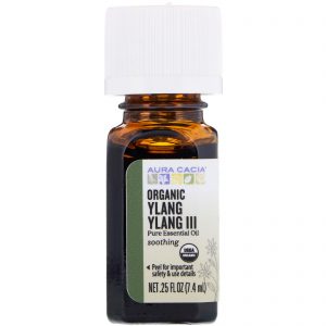 Comprar Aura Cacia, Orgânico, Ylang Ylang III, 7,4 ml (0,25 fl oz)