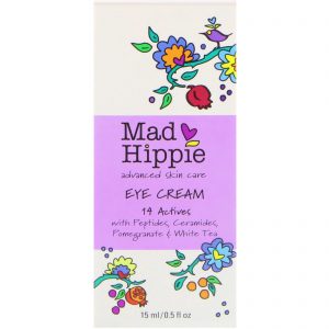 Comprar Mad Hippie Skin Care Products, Creme para os Olhos, 14 Ingredientes Ativos, 15 ml (0,5 fl oz)