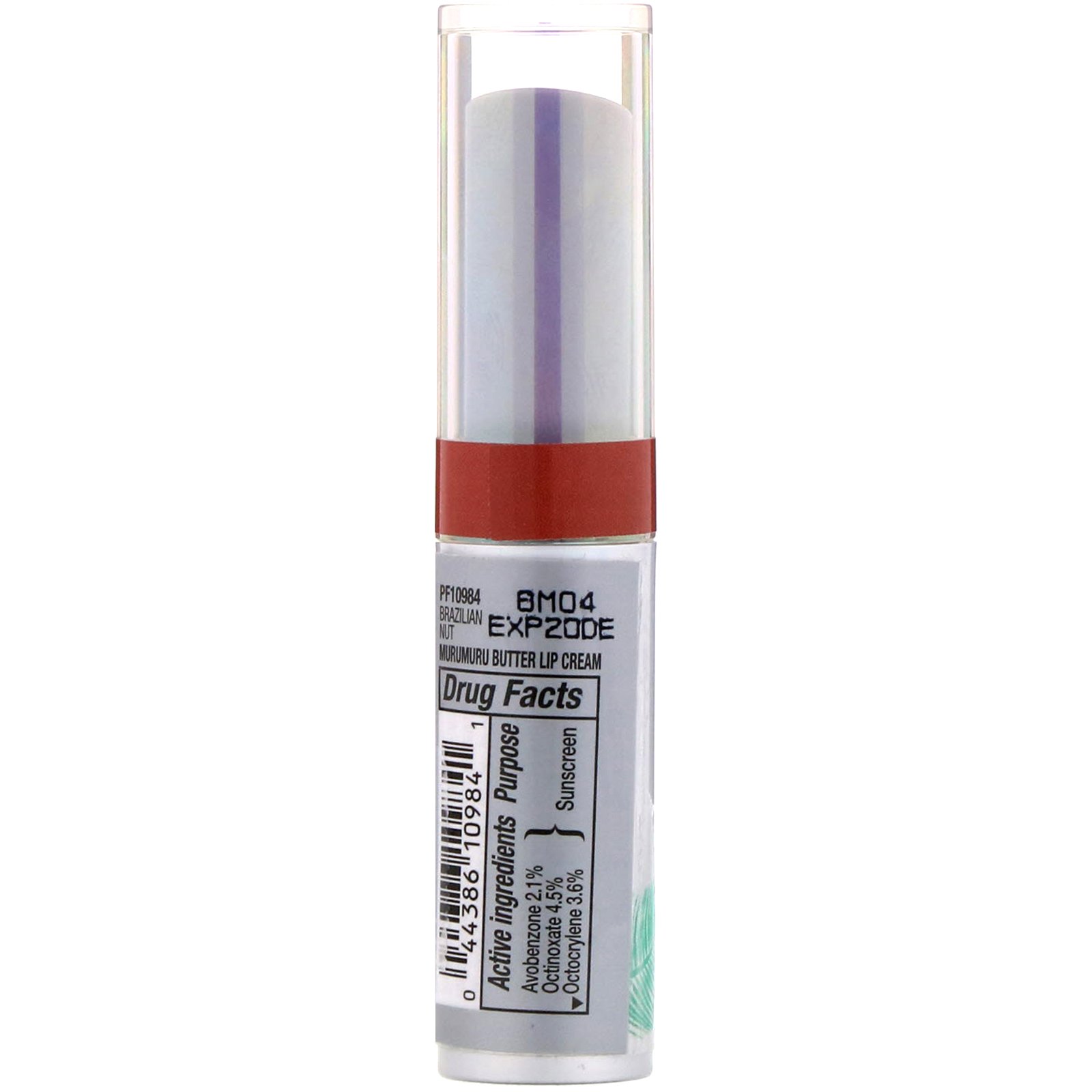 Comprar Physicians Formula, Creme Labial Murumuru Butter, FPS 15, Castanha do Pará, 3,4 g (0,12 oz) - Imagem 2
