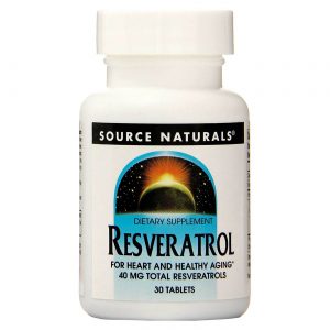 Comprar Source Naturals, Resveratrol - 30 Comprimidos