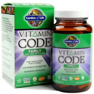Comprar Garden of Life, Vitamin Code® Multivitamínico para a Família - 120 Cápsulas Vegetarianas