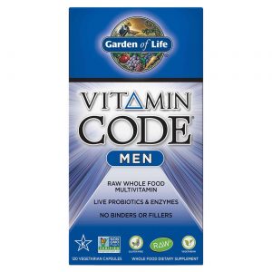 Comprar Garden of Life, Multivitamínico Masculino Vitamin Code® - 120 Cápsulas Vegetarianas