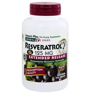 Comprar Nature's Plus, Resveratrol -125 mg -120 Comprimidos
