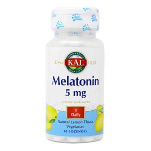 Comprar Kal Melatonina 5 mg Limão - 30 Pastilhas