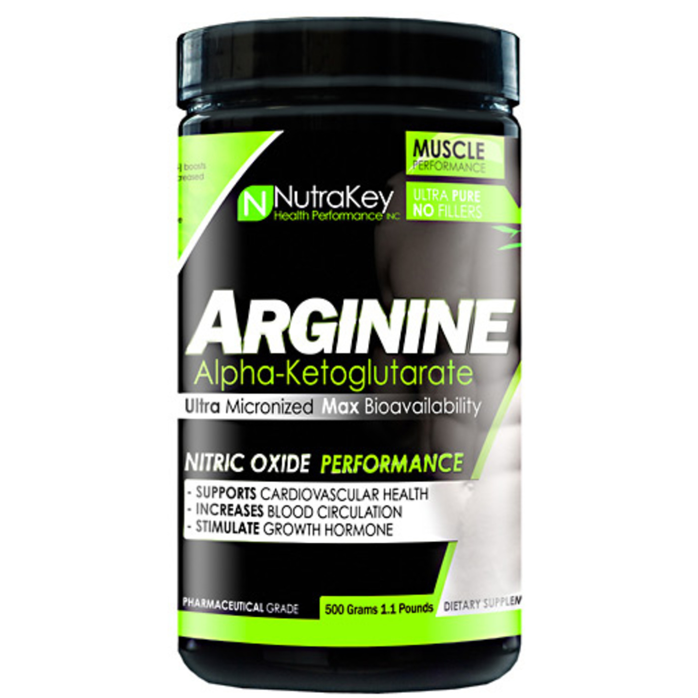 Comprar NutraKey, Arginina em Pó - 500 g