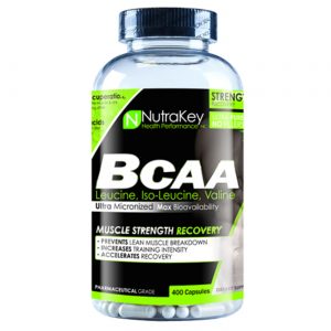Comprar NutraKey, BCAA 1500 - 400 Cápsulas