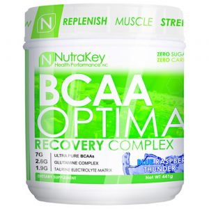 Comprar NutraKey, BCAA Optima Complexo de Recuperação - Framboesa - 441 g