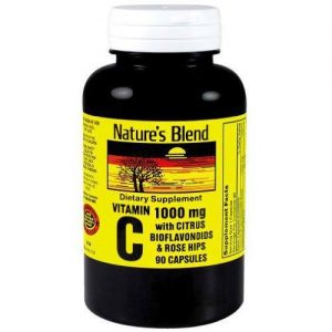 Comprar Nature's Blend, Vitamina C 1,000 mg - 90 Cápsulas