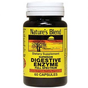 Comprar Nature's Blend, Enzimas Digestivas - 60 Cápsulas