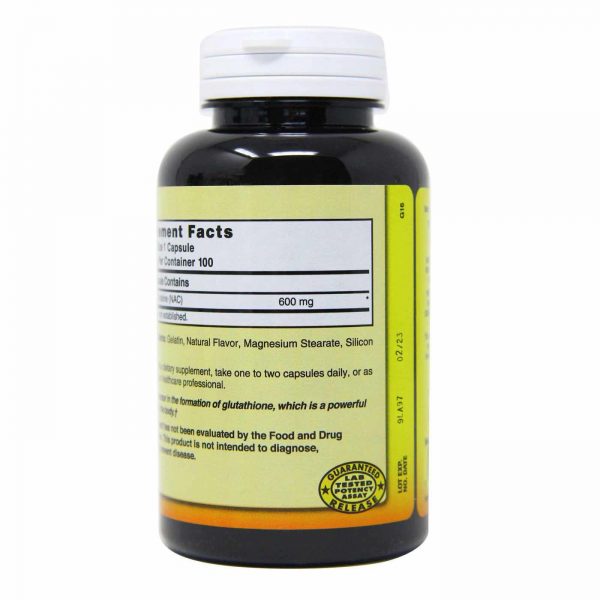 Comprar Nature's Blend, NAC 600 mg - 100 Cápsulas - Imagem 4