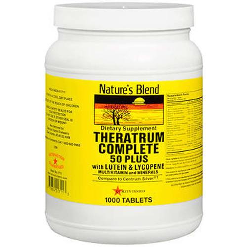 Comprar Nature's Blend Theratrum Complete 50 mais - 1000 Tabletes