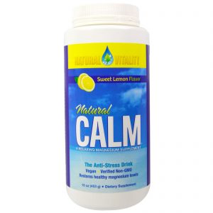 Comprar Natural Vitality, Natural Calm, Bebida Antiestresse, Sabor Doce de Limão, 453 g (16 oz)