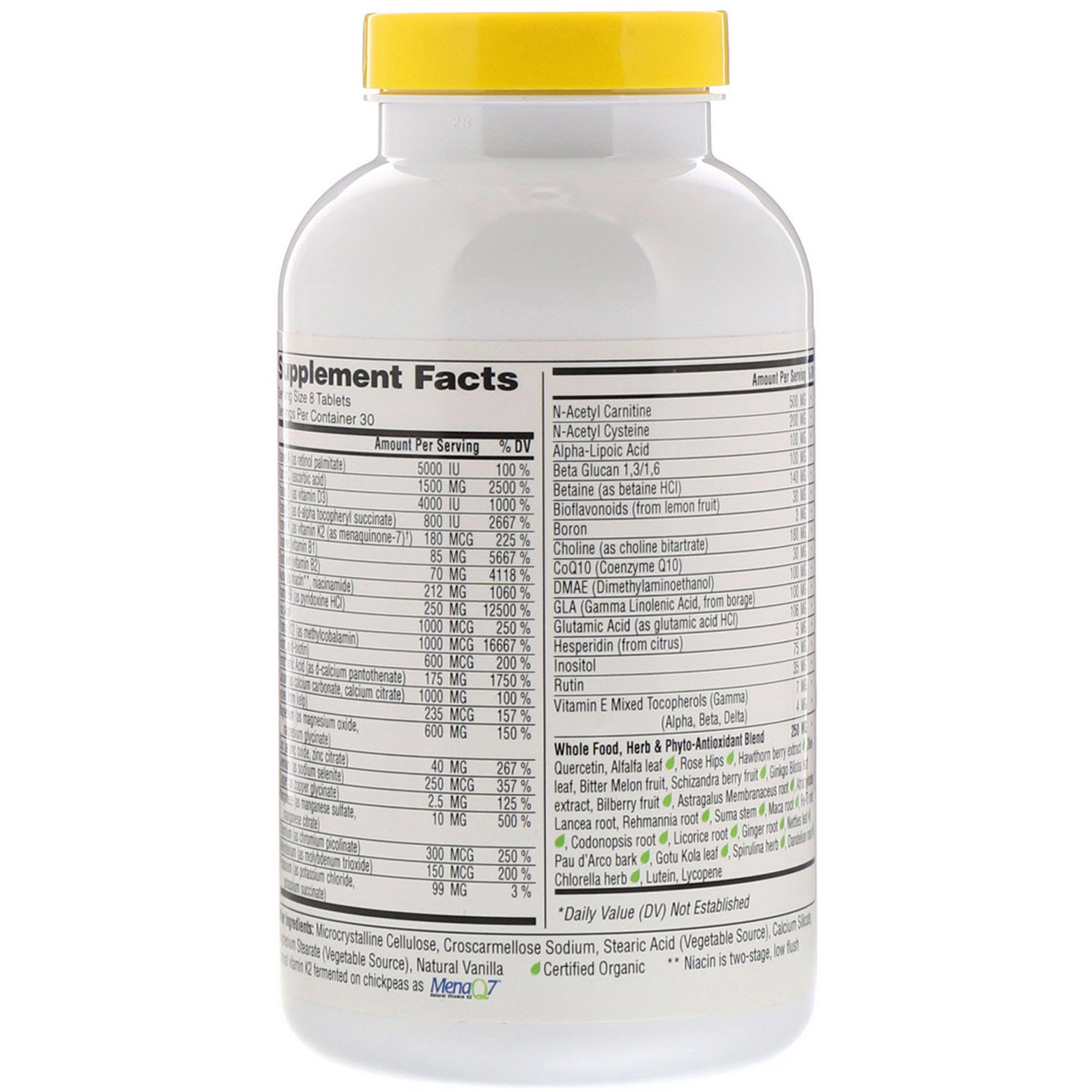 Comprar Super Nutrition, Super Immune, Multivitamínico de Fortalecimento Imunológico, Livre de Ferro, 240 Comprimidos - Imagem 2