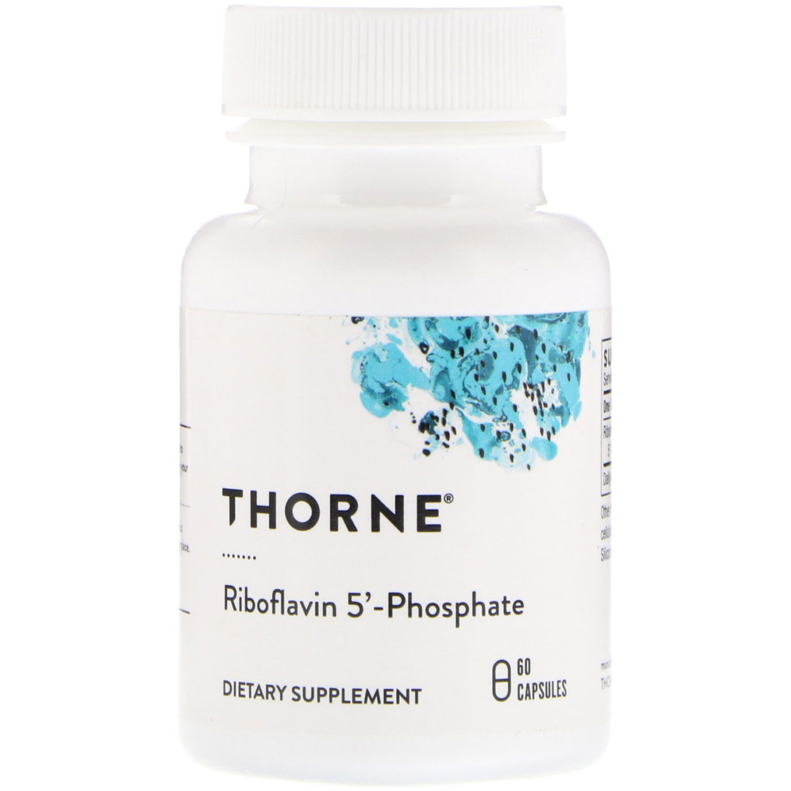 Comprar Thorne Research, Riboflavina 5’ Fosfato, 60 Cápsulas