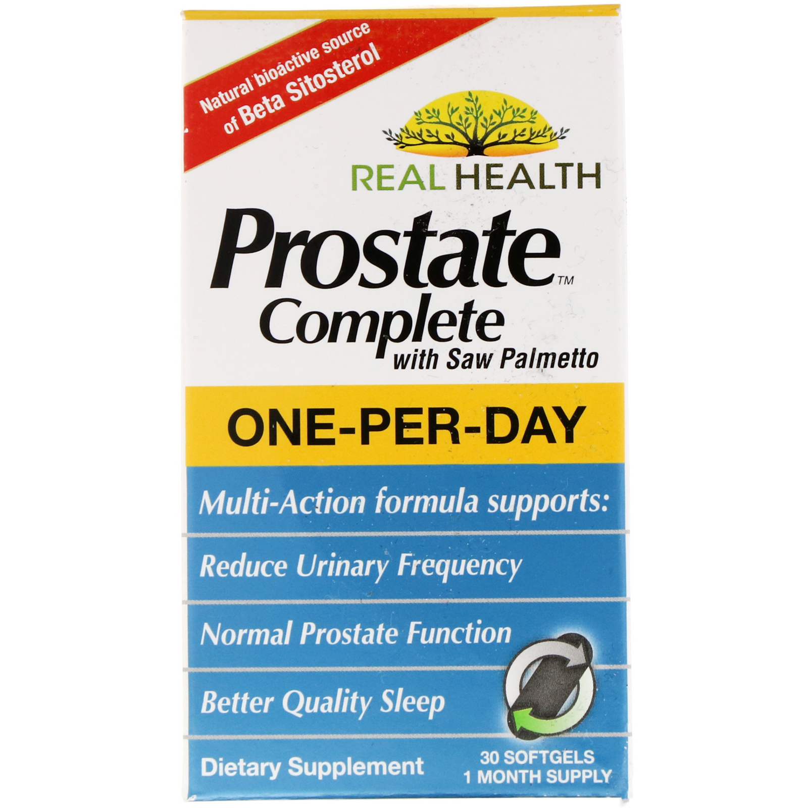 Comprar Real Health, Prostate Complete with Saw Palmetto, 30 Softgels