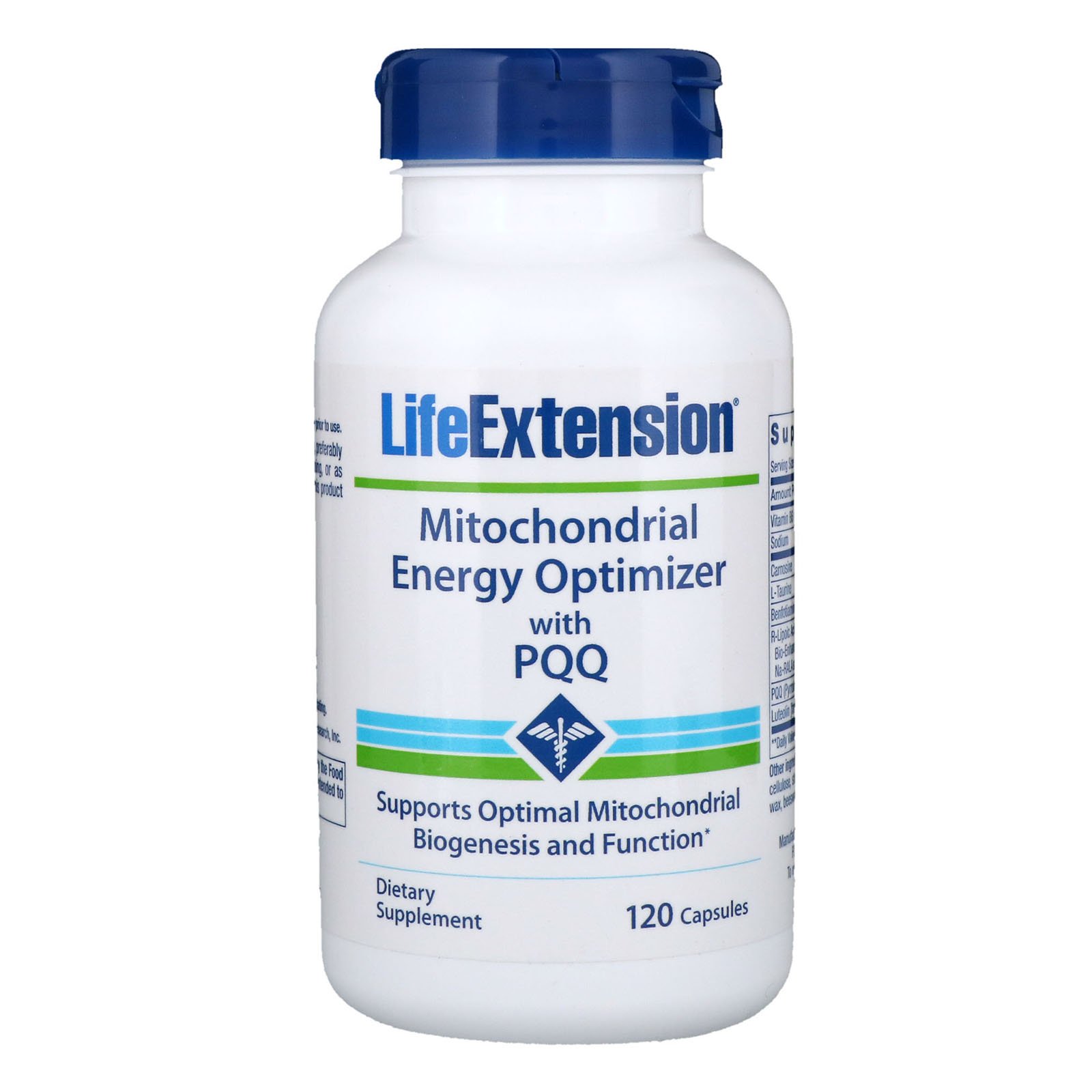 Comprar Life Extension, Otimizador de Energia Mitocondrial com PQQ, 120 Cápsulas