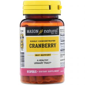 Comprar Mason Natural, Cranberry, Altamente Concentrado, 60 Cápsulas