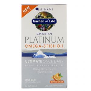 Comprar Minami Nutrition, Platinum, Óleo de Peixe Ômega-3, Sabor Laranja, 60 Cápsulas Softgel