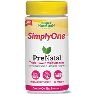 Comprar Super Nutrition, SimplyOne, Pré-Natal, Multivitamínico de Poder Triplo, 90 Comprimidos
