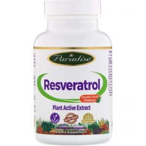 Comprar Paradise Herbs, Resveratrol, 180 Cápsulas Vegetais