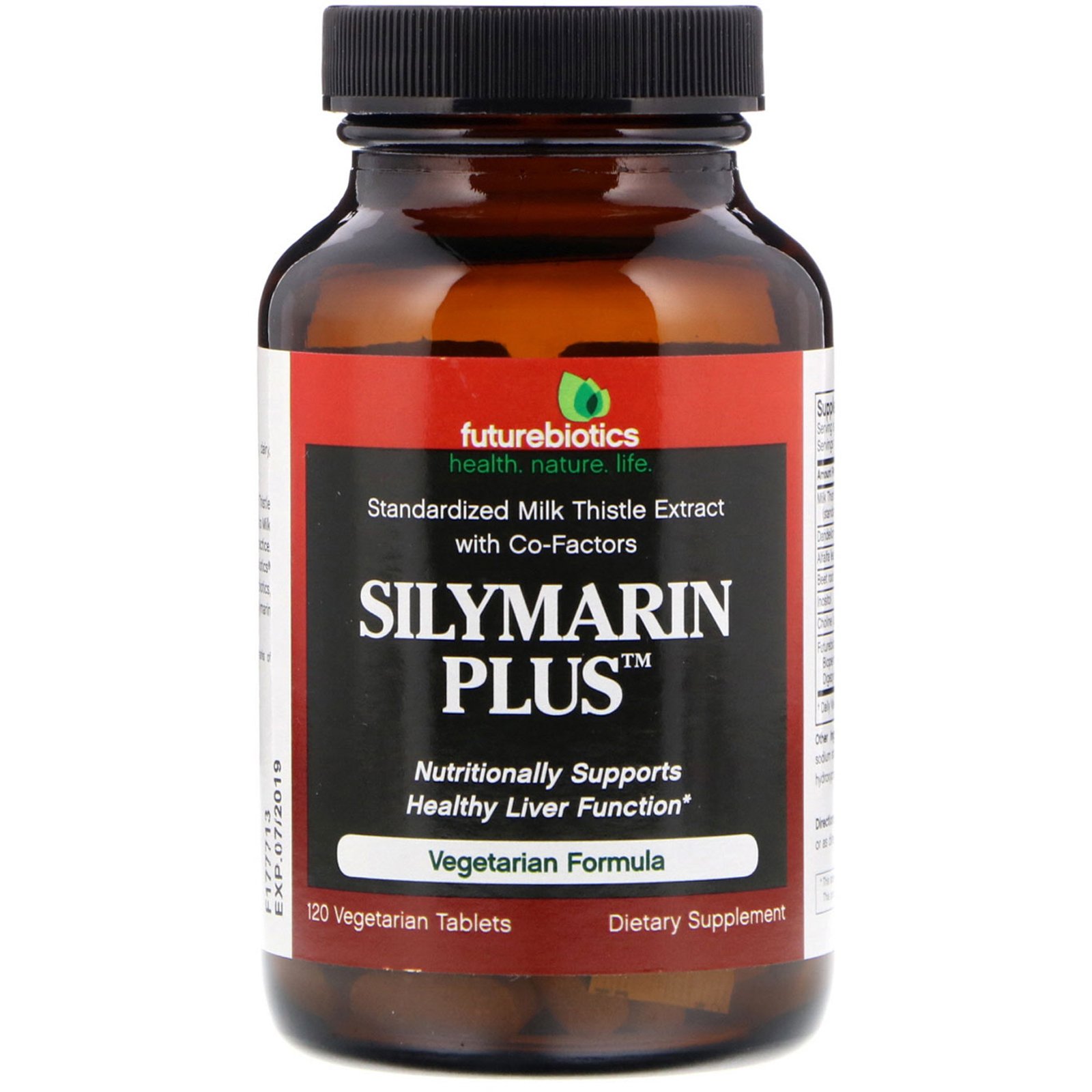 Comprar FutureBiotics, Silymarin plus, 120 comprimidos vegetarianos