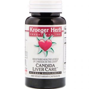 Comprar Kroeger Herb Co, Candida Liver Care, 100 Vegetarian Capsules