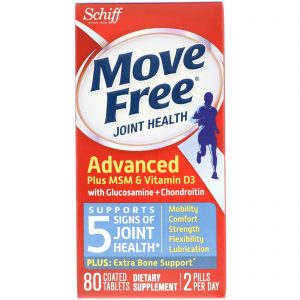 Comprar Schiff, Move Free, Saúde das Articulações, 80 Comprimidos Revestidos