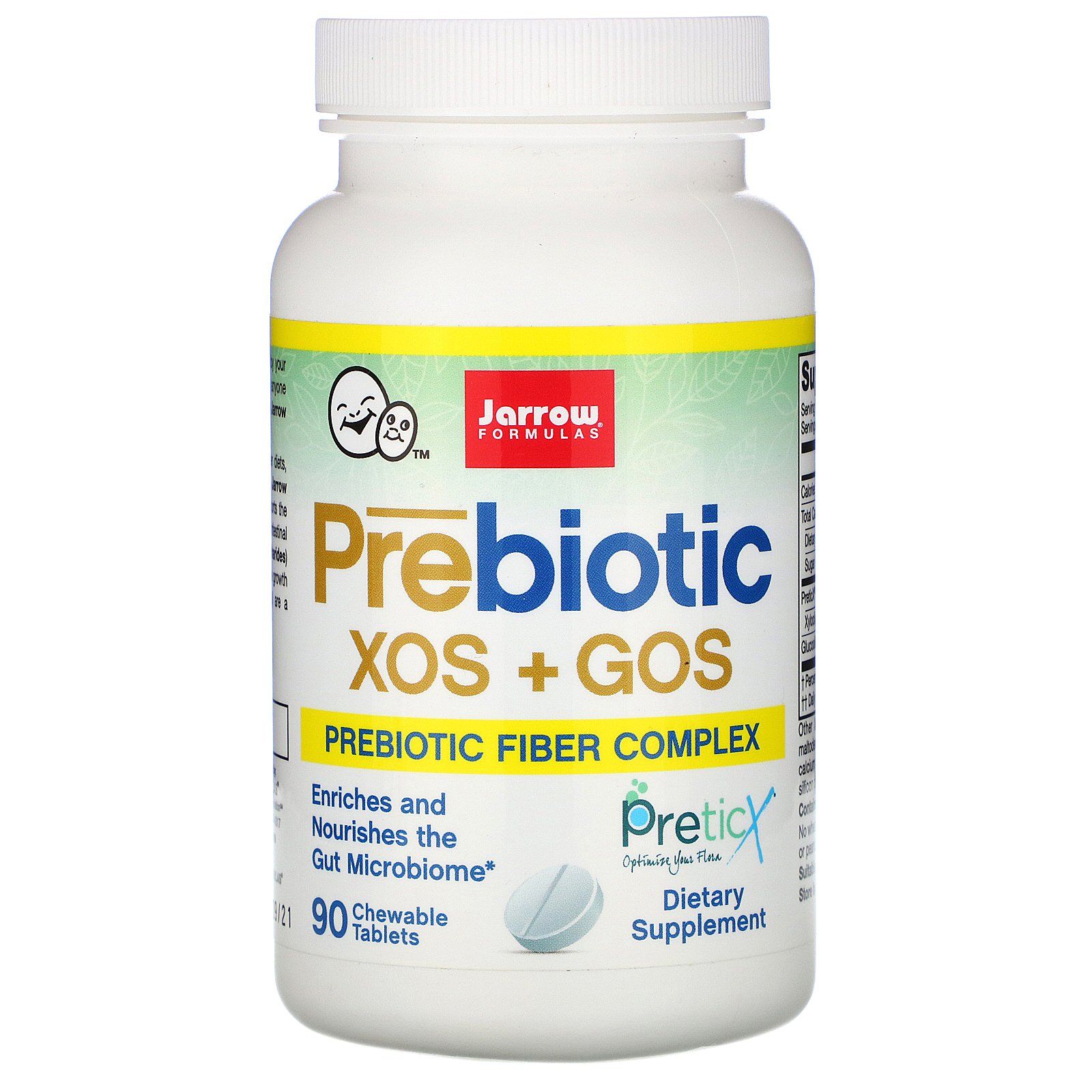 Comprar Jarrow Formulas, Prebióticos XOS+GOS, 90 Comprimidos Mastigáveis