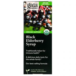 Comprar Gaia Herbs, Rapid Relief, Xarope de Sabugueiro Preto, 160 ml (5,4 fl oz)