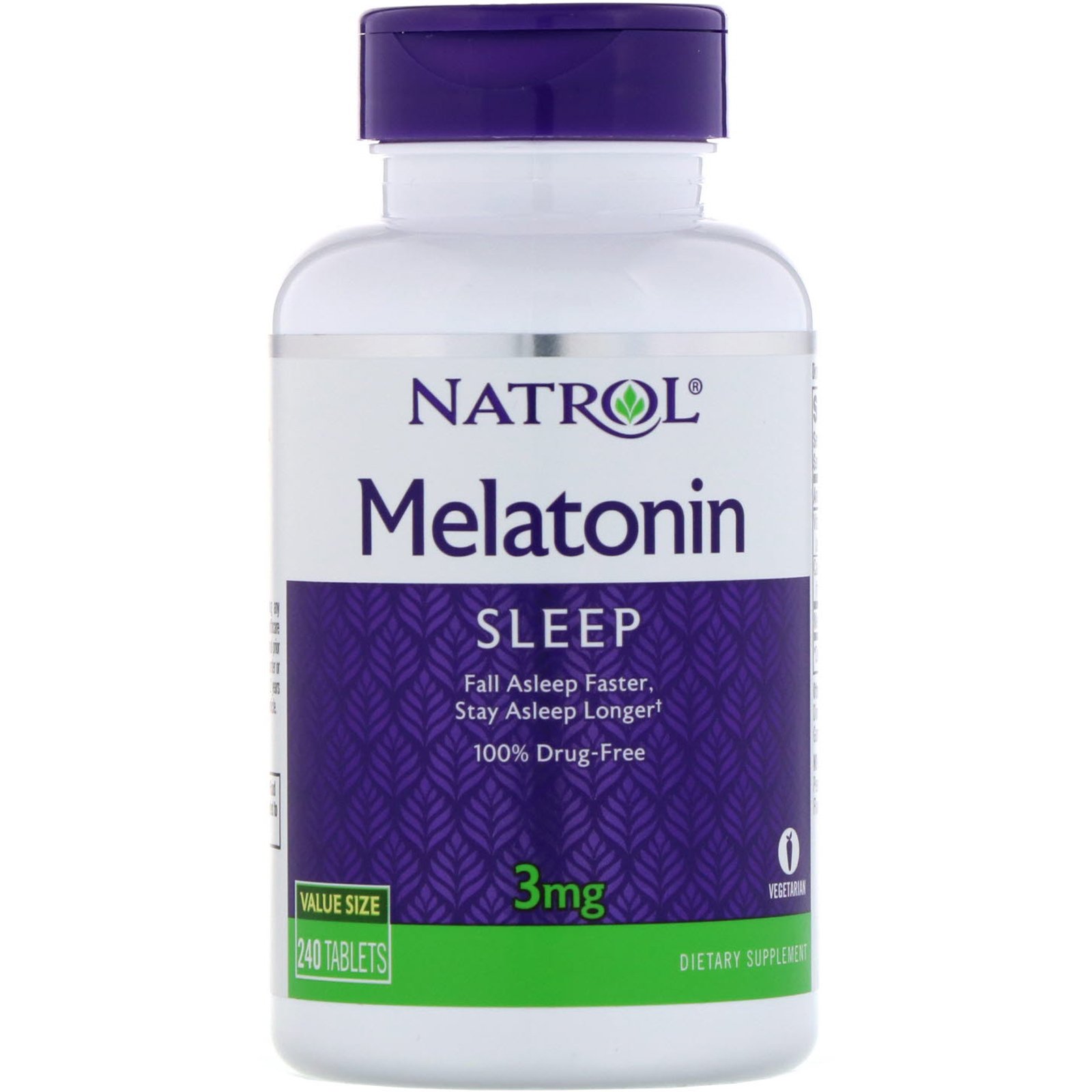 Comprar Natrol, Melatonina, 3 mg, 240 Comprimidos