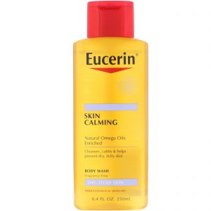 Comprar Eucerin, Sabonete Líquido Corporal Calmante para Pele Seca e com Coceira, Sem Fragrância, 250 ml (8,4 fl oz)