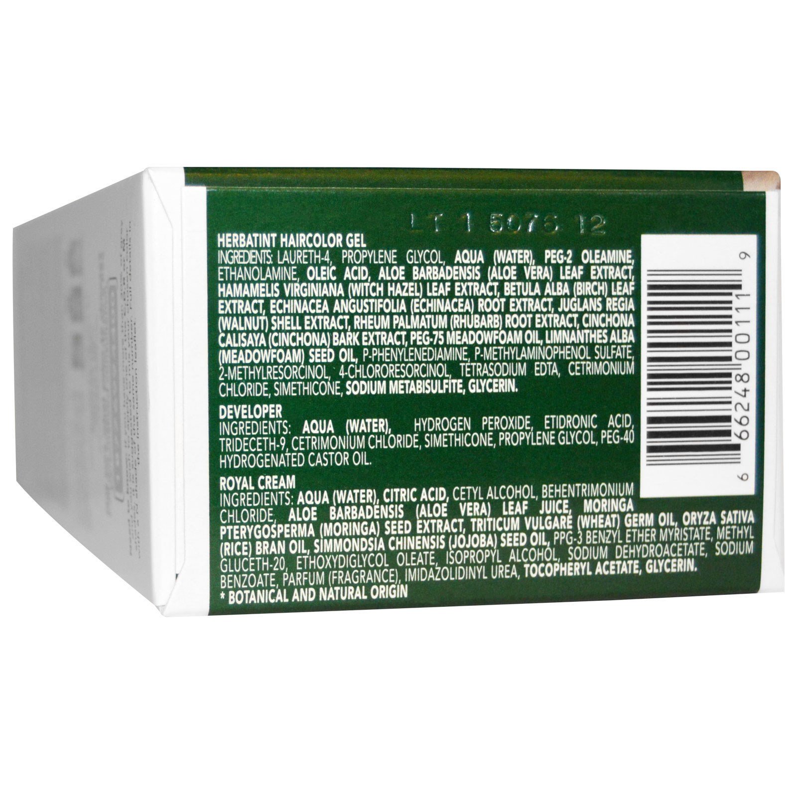 Comprar Herbatint, Permanent Herbal Haircolor Gel, 5D, Light Golden Chestnut, 4,56 fl oz (135 ml) - Imagem 2