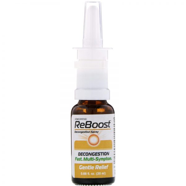 Comprar MediNatura, Reboost, spray descongestionante, 0,68 fl oz (20 ml) - Imagem 4
