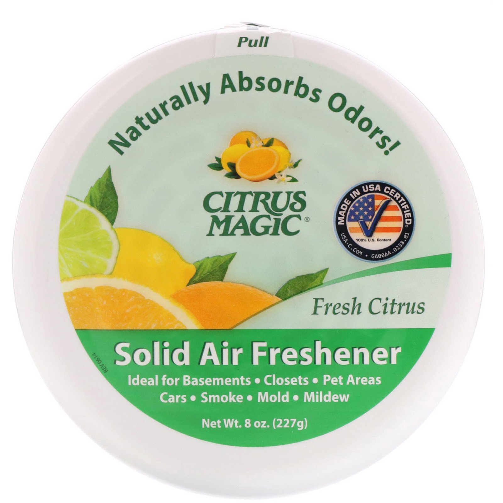 Comprar Citrus Magic, Odorizador Sólido, Fresh Citrus, 8 oz (227 g)