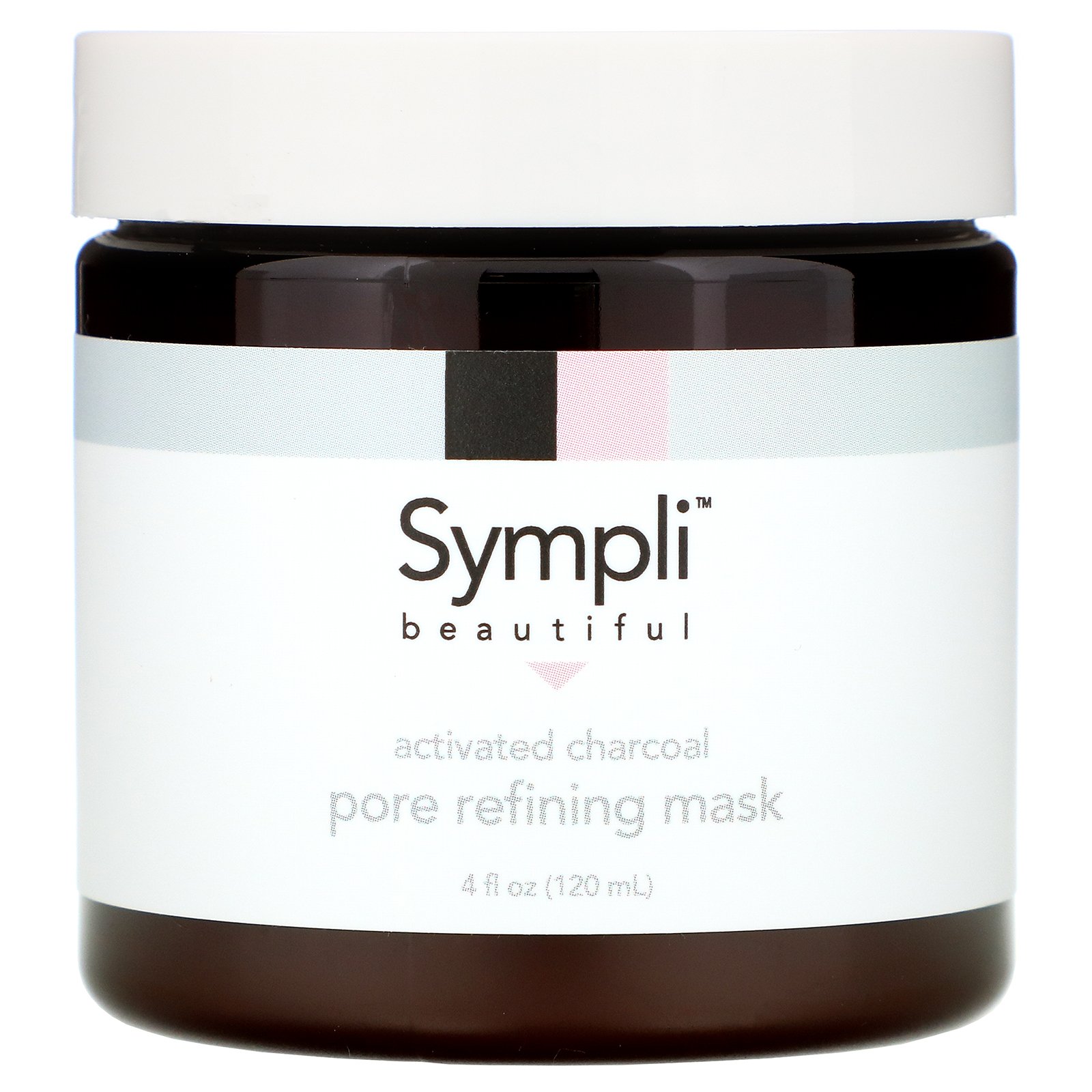 Comprar Sympli Beautiful, Máscara de carvão ativado para refinamento dos poros, 120 ml (4 fl oz)