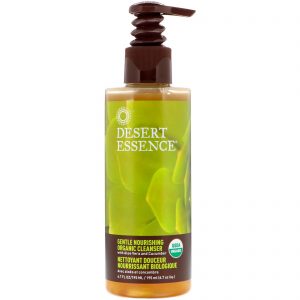 Comprar Desert Essence, Limpador Orgânico Suave e Hidratante, frasco de 6,7 oz (195 ml)