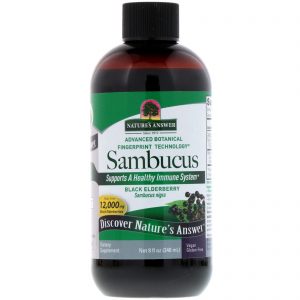 Comprar Nature's Answer, Sambucus, Sabugueiro Preto, 12.000 mg, 240 ml (8 fl oz)