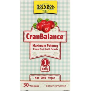 Comprar Natural Balance, CranBalance, Urinary Tract Health Formula, 30 VegCaps