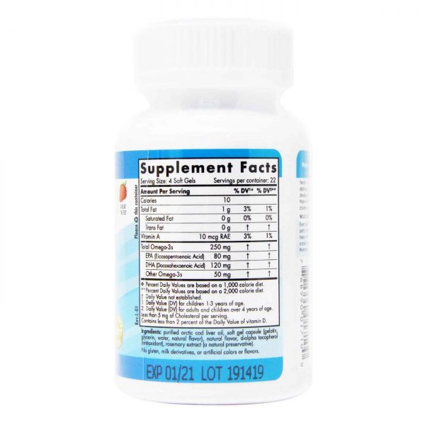 Comprar Nordic Naturals DHA Infantil Morango 90 ​​Cápsulas em Gel - Imagem 6