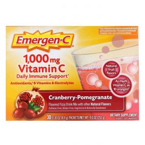Comprar Alacer, Emergen-C Cranberry - Romã - 30 Pacotes
