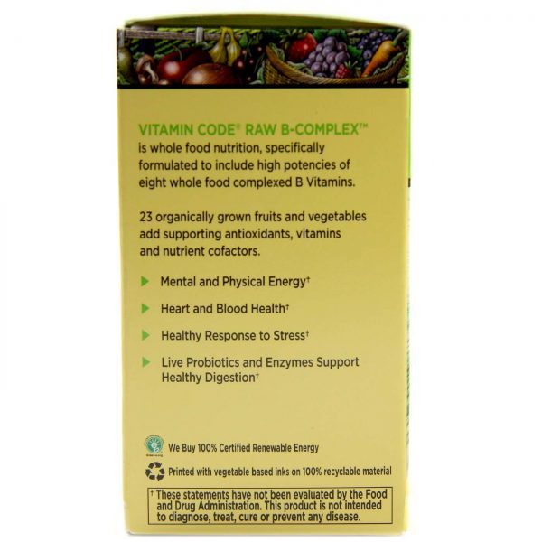 Comprar Garden of Life, Vitamin Code® Complexo B - 60 Cápsulas Vegetarianas - Imagem 5
