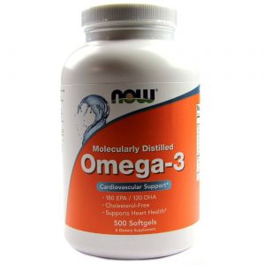 Comprar Omega-3 Now Foods 500 Cápsulas em Gel