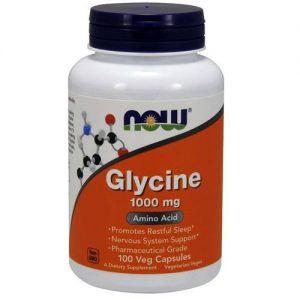 Comprar Now Foods, Glicina 1000 mg - 100 Cápsulas Vegetarianas