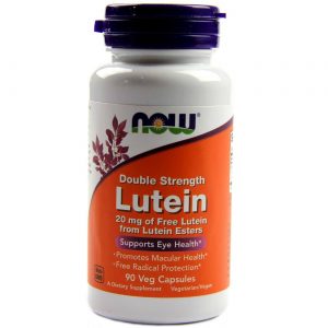 Comprar Luteína 20 mg Now Foods 90 cápsulas vegetarianas