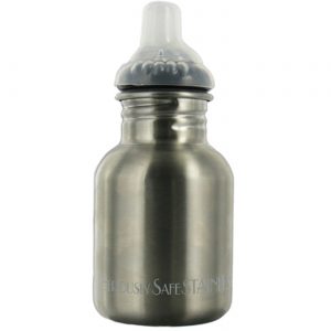 Comprar New Wave Enviro, Garrafa de Aço Inoxidável Infantil Com Tampa de Canudo - 350 ml (12 oz)