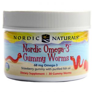 Comprar Nordic Naturals, Gomas de ômega-3 nórdicas - Sabor Morango - 30 Gomas
